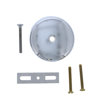 Jones Stephens One-Hole Faceplate with Aluminum Cross Bar for Bath Waste Kits B07203